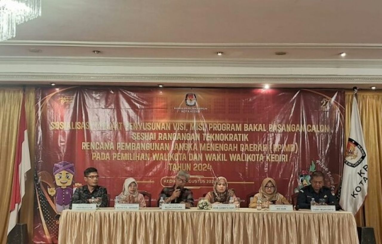 KPU Kota Kediri Sosialisasikan RPJMD 2025-2029