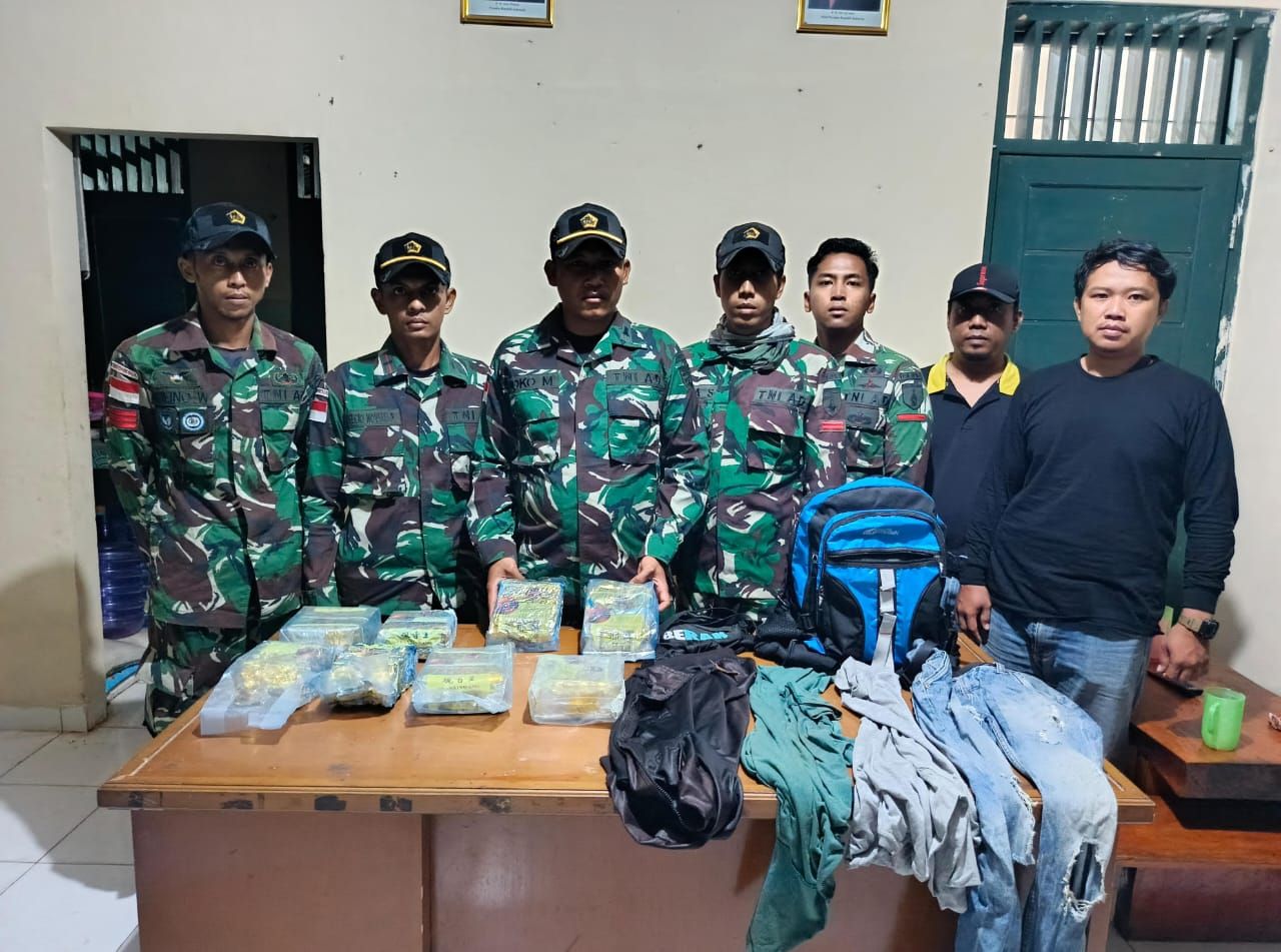 Satgas Yonzipur 5/ABW Gagalkan Penyelundupan Narkoba Jenis Sabu Sabu Seberat 8,4 Kilogram