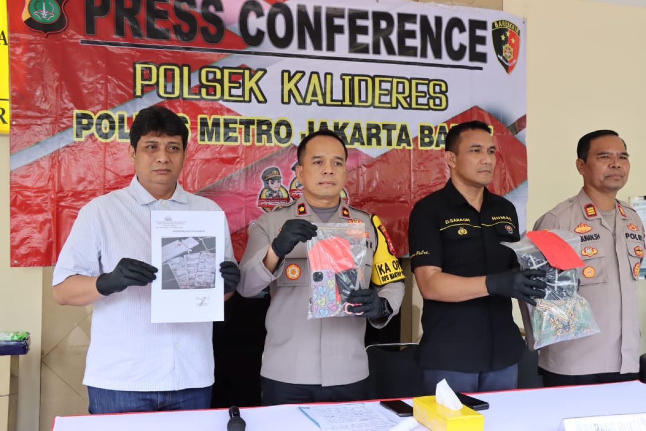 Polsek Kalideres Tangkap Sepasang Kekasih Usai Gugurin Janin Usia Delapan Bulan