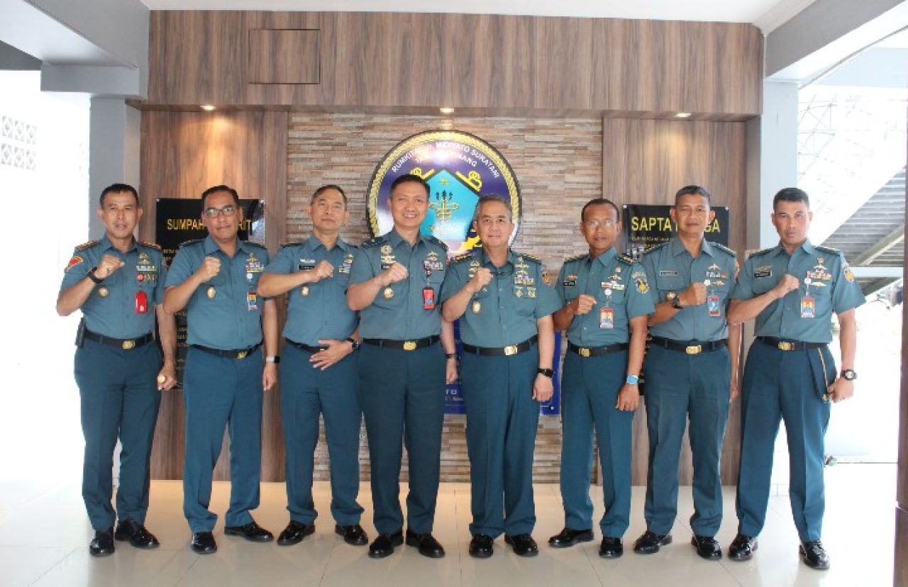 Wakapuskes TNI Pimpin Survei Bekkes RS Sandaran TNI di Rumkital Dr. Midiyato Suratani