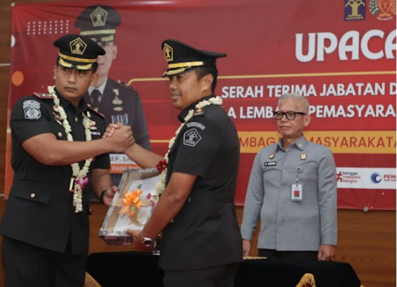 Sertijab dan Pisah Sambut Kepala Lapas Kediri