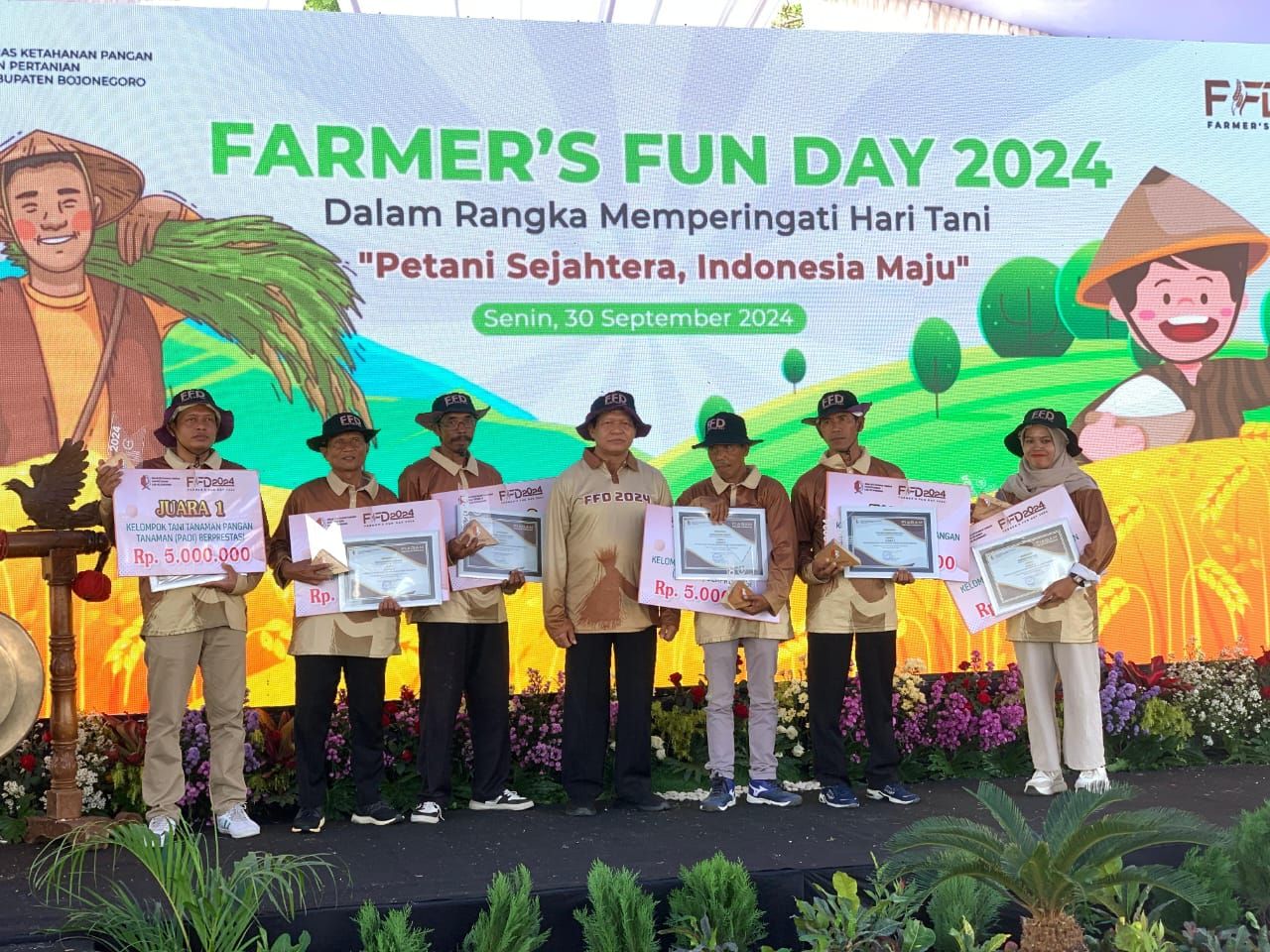 Promosi Produk Unggulan Pertanian, DKPP Bojonegoro Gelar Farmers Fun Day