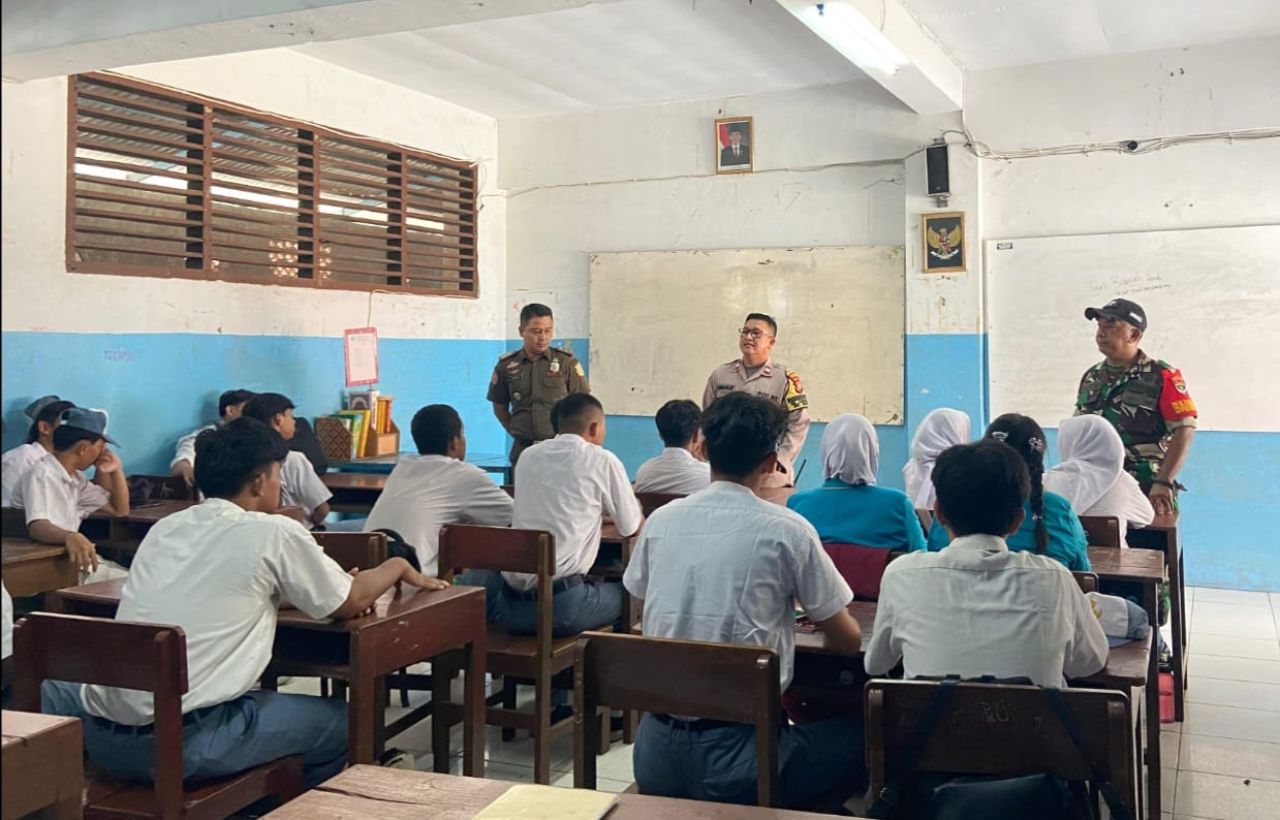 Deklarasi Anti Tawuran Di SMK Jakarta Dua Kelurahan Cempaka Baru Kemayoran Jakarta Pusat