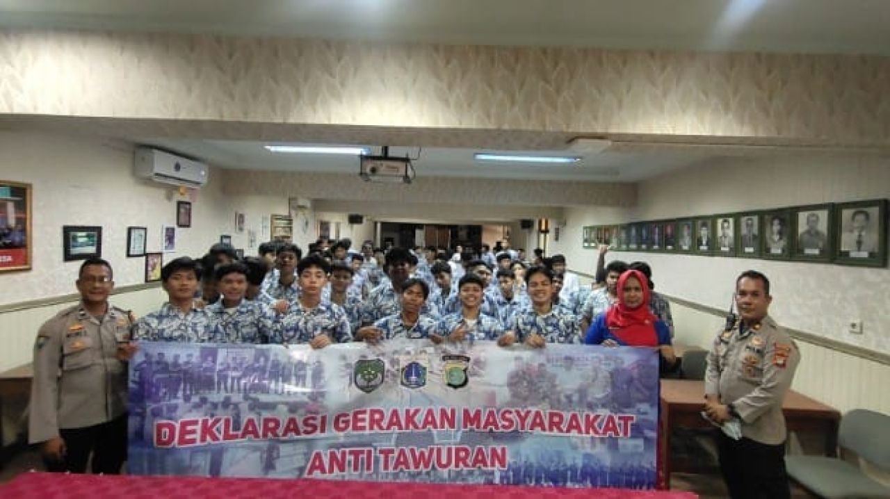 Deklarasi Anti Tawuran Oleh Pelajar SMA Negeri 30 Jakarta