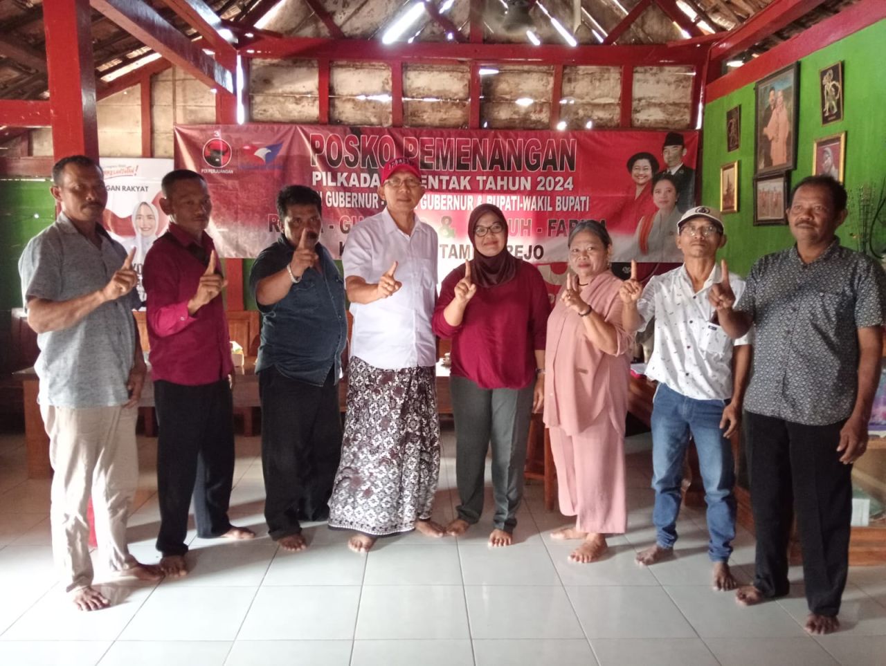 Masyarakat Antusias Sambut Program Bojonegoro Klunting yang Diusung Teguh - Farida