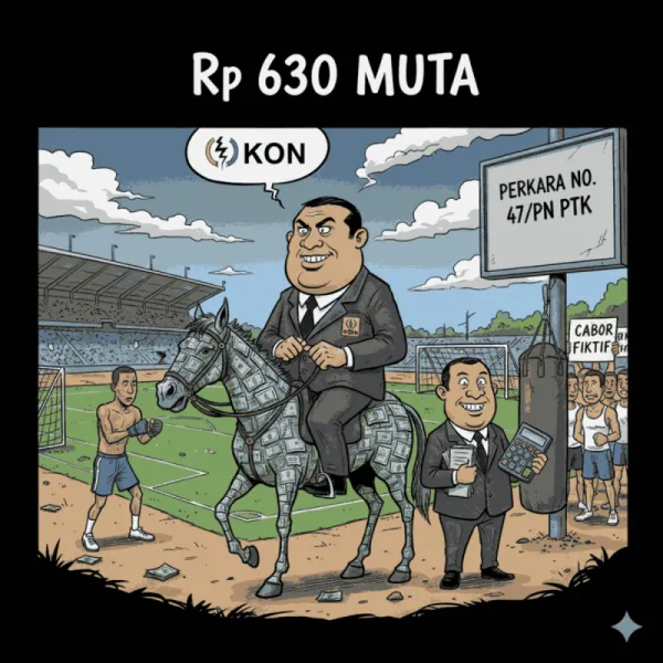 Sidang Korupsi KONI Sambas: Terungkap Modus SPJ Fiktif Rp 630 Juta