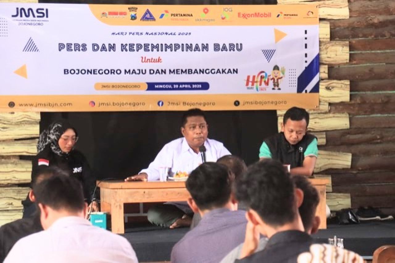 JMSI Bojonegoro Gelar Diskusi Publik, Pers dan Kepemimpinan Baru
