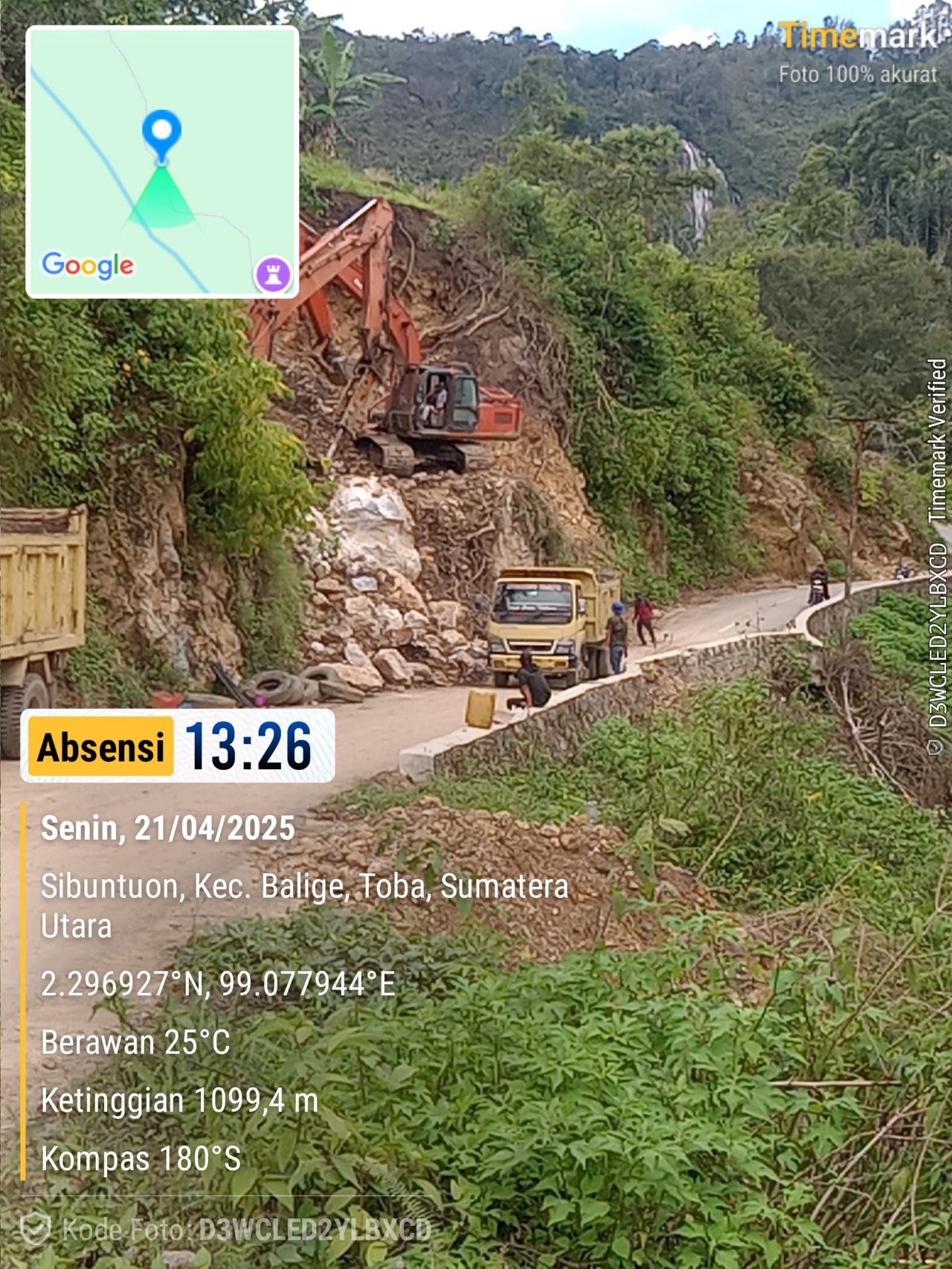 Dinas Lindup Kabupaten Toba Jangan Sepelekan Kegiatan Tambang di Desa Siboruon Rentan Resiko