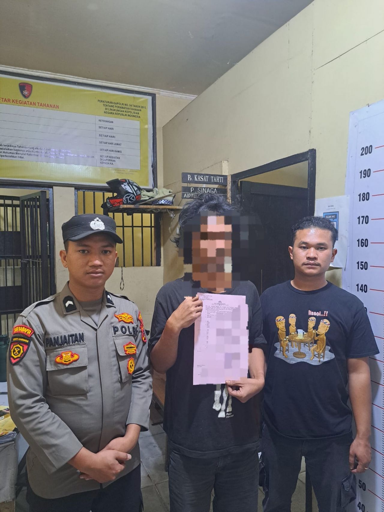 Polres Toba Tangkap Pelaku Pencurian di Jalan Wahidhasim Medan