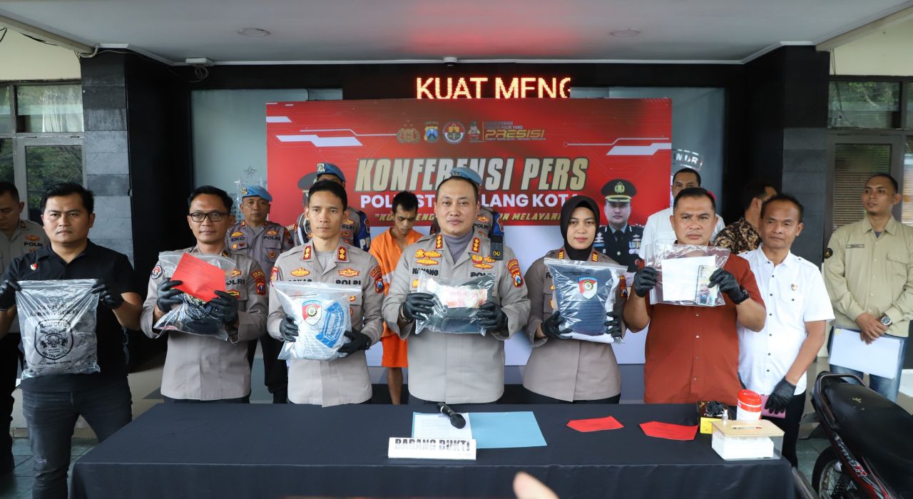 Hanya Lima Hari, Satreskrim Polresta Malang Kota Berhasil Amankan Pelaku Pembunuhan EMF