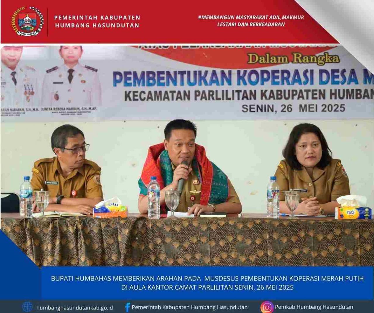 Kadis Kopenaker: Akta Notaris KDMP di Humbang Hasundutan 100 %