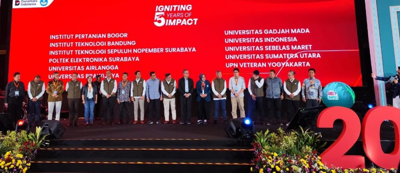 PENS Torehkan Prestasi Nasional, Raih Penghargaan “5 Years of Impact Award” dari Pertamina Foundation