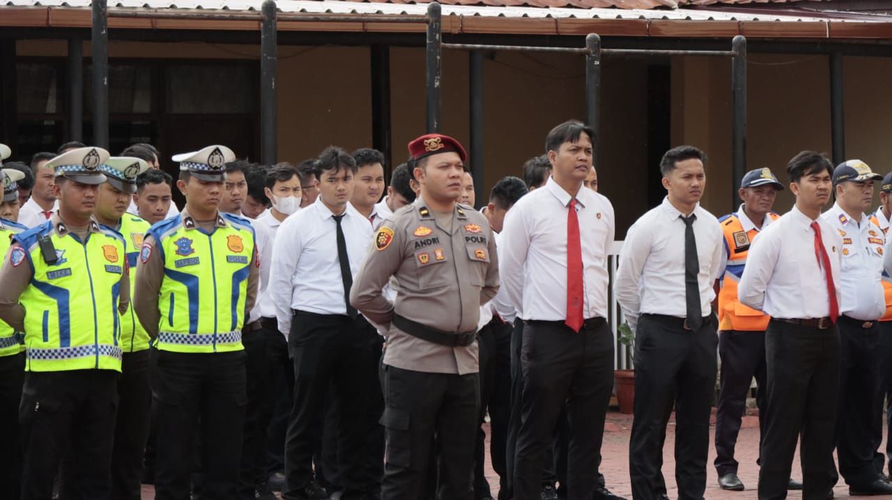 Ops Patuh Toba 2025 Akan Berlangsung Polres Taput Laksanakan Apel Gelar Pasukan.