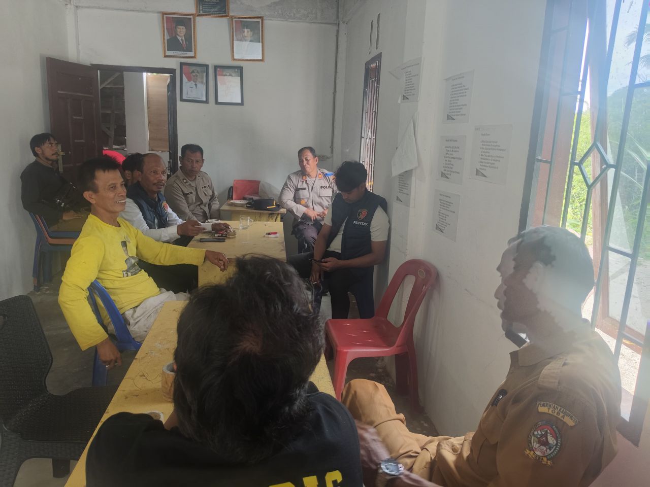 Ada Dumas, Polres Toba dan Polsek Lumban Julu Datangi Lokasi Galian C