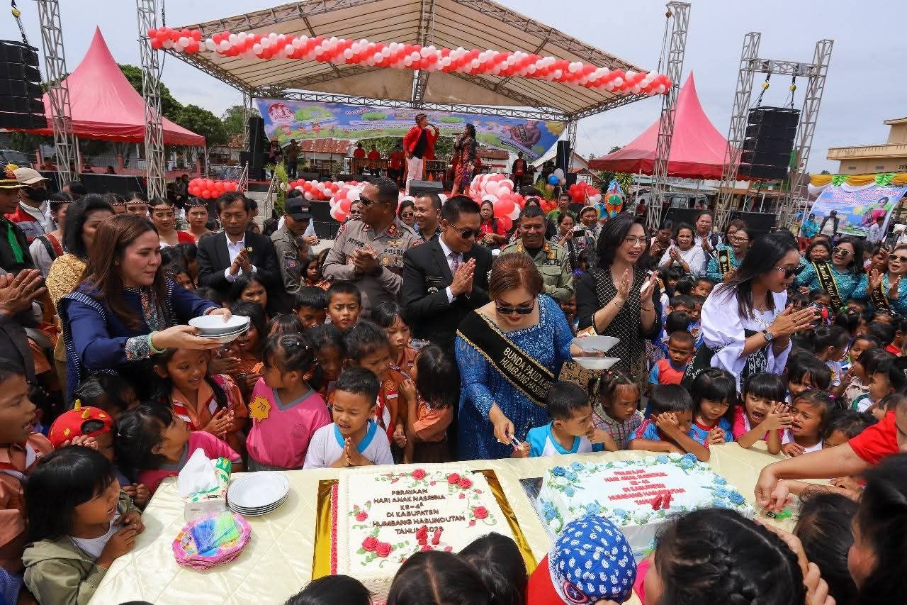 Hari Anak Nasional 2025 di Humbahas: "Anak Hebat, Indonesia Kuat Menuju Indonesia Emas 2045"