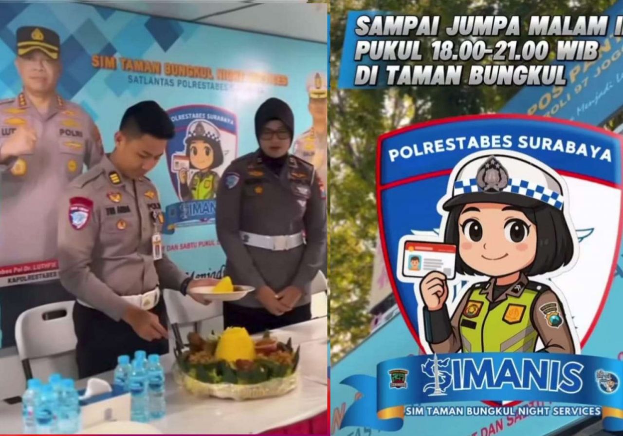 SIManis Surabaya: Layanan Perpanjangan SIM Malam Hari Resmi Diluncurkan Satpas Colombo