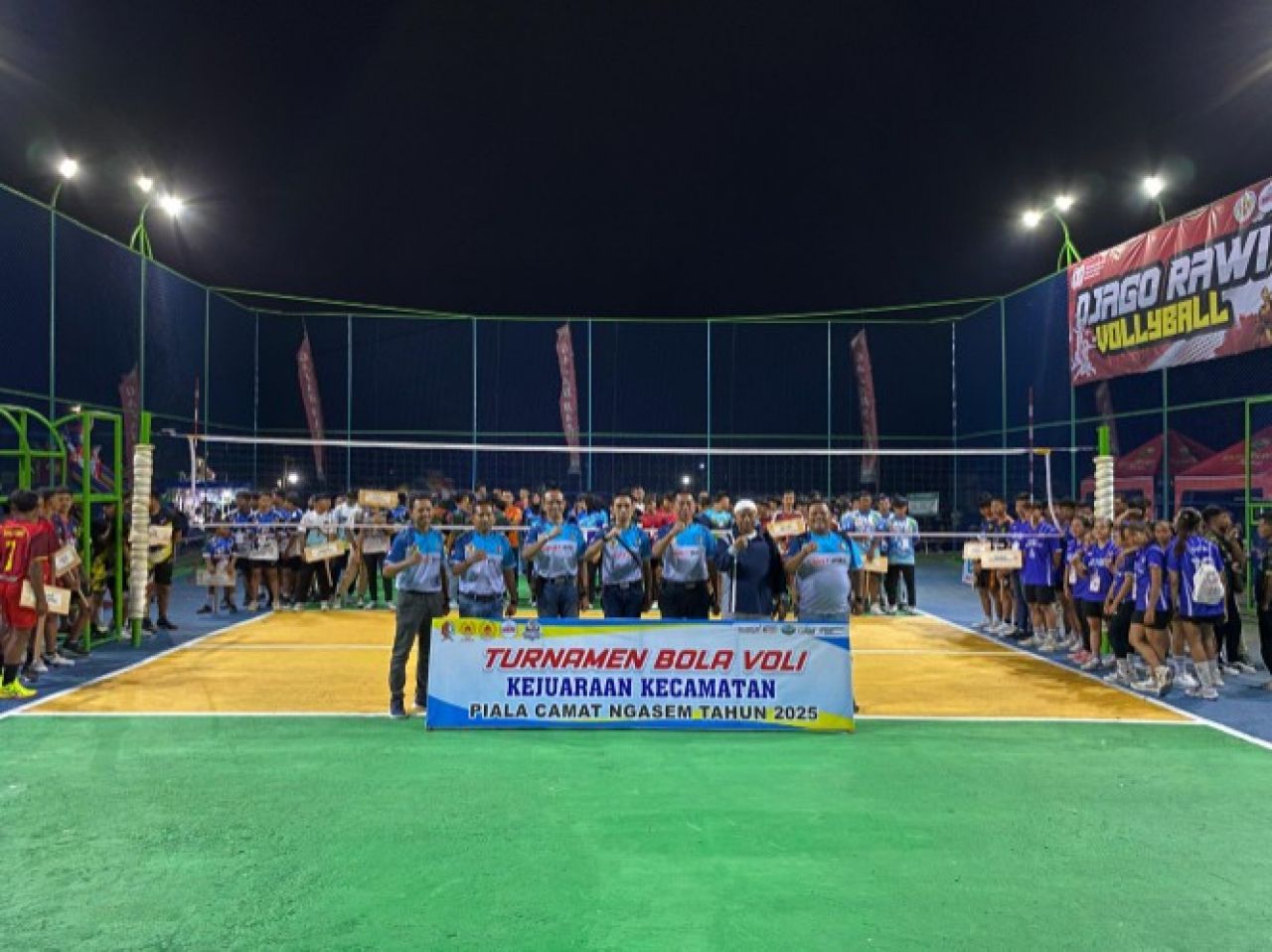 KEJURCAM Bola Voli 2025: Ngasem Lahirkan Bintang Voli Masa Depan