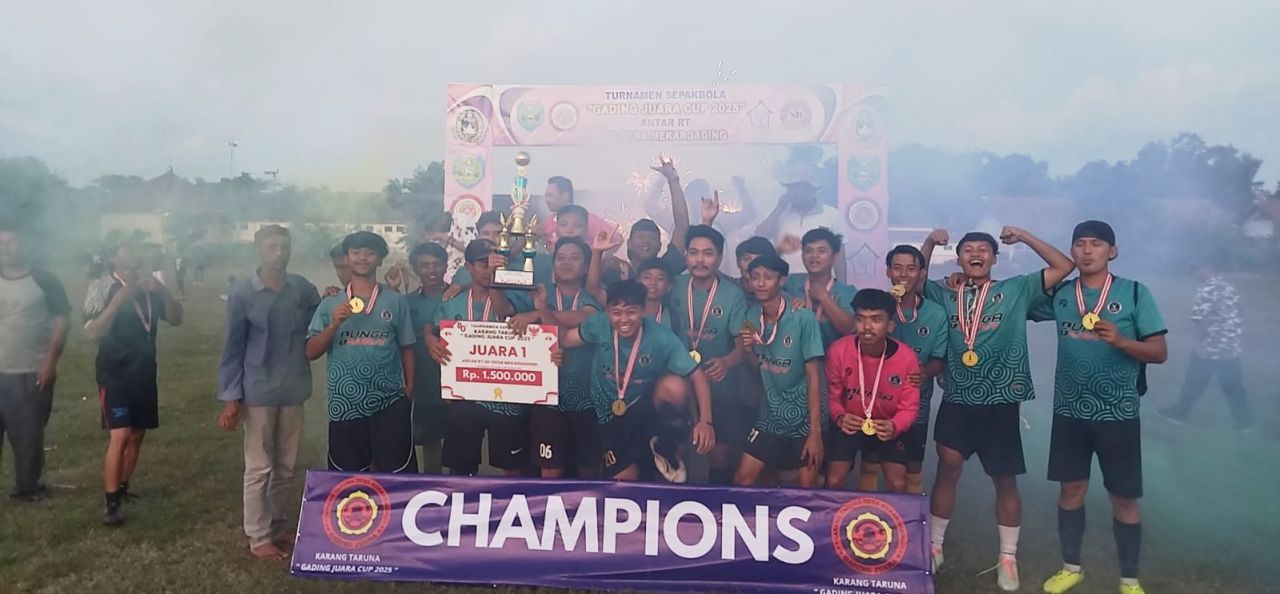 Turnamen Piala Karang Taruna Gading Juara Cup 2025 Sukses Digelar