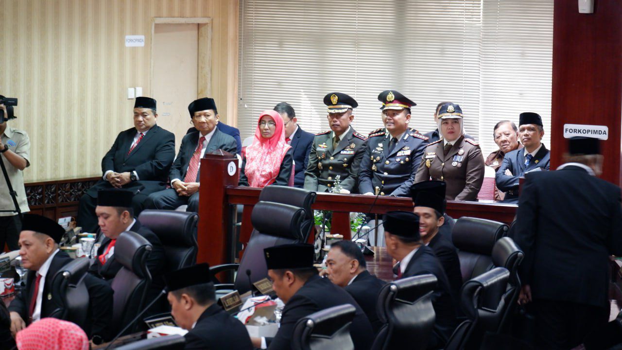 Komandan Kodim 0507/Bekasi Hadiri Rapat Paripurna DPRD Kota Bekasi dan Ikuti Pidato Kenegaraan Presiden RI