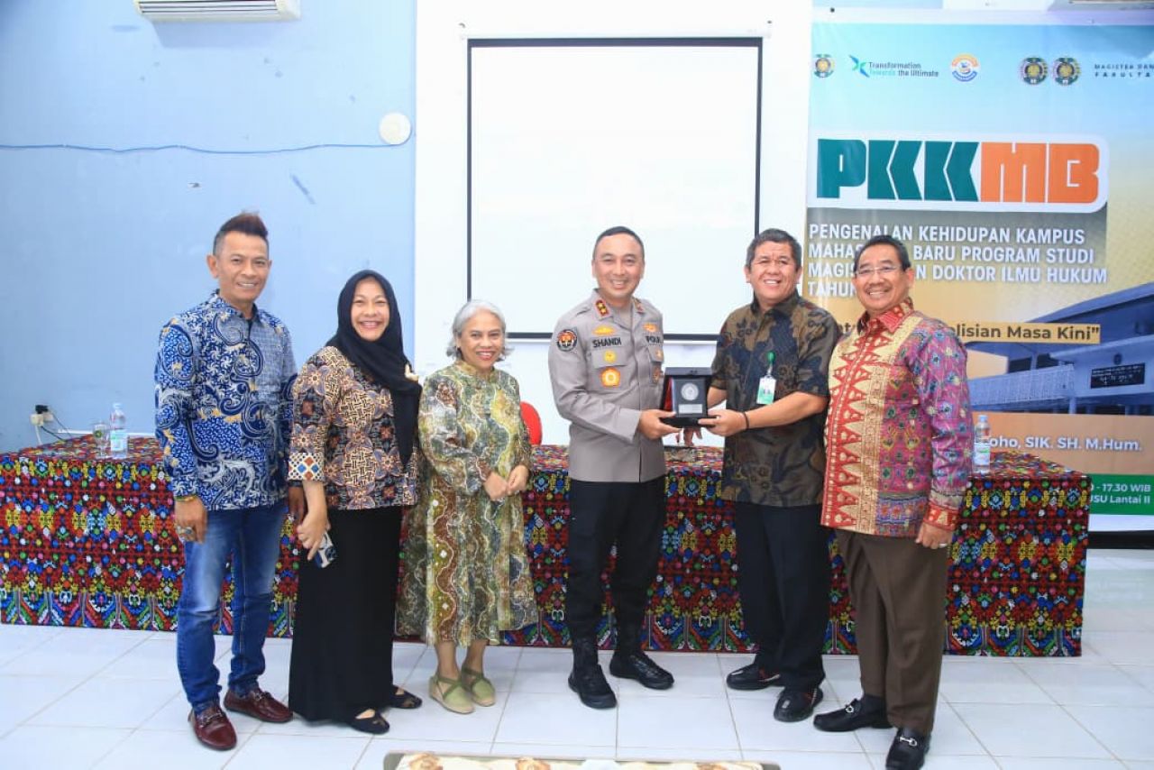 Isi Kuliah Umum di FH USU, Kadivhumas Polri Ajak Perkuat Rasa Cinta Tanah Air