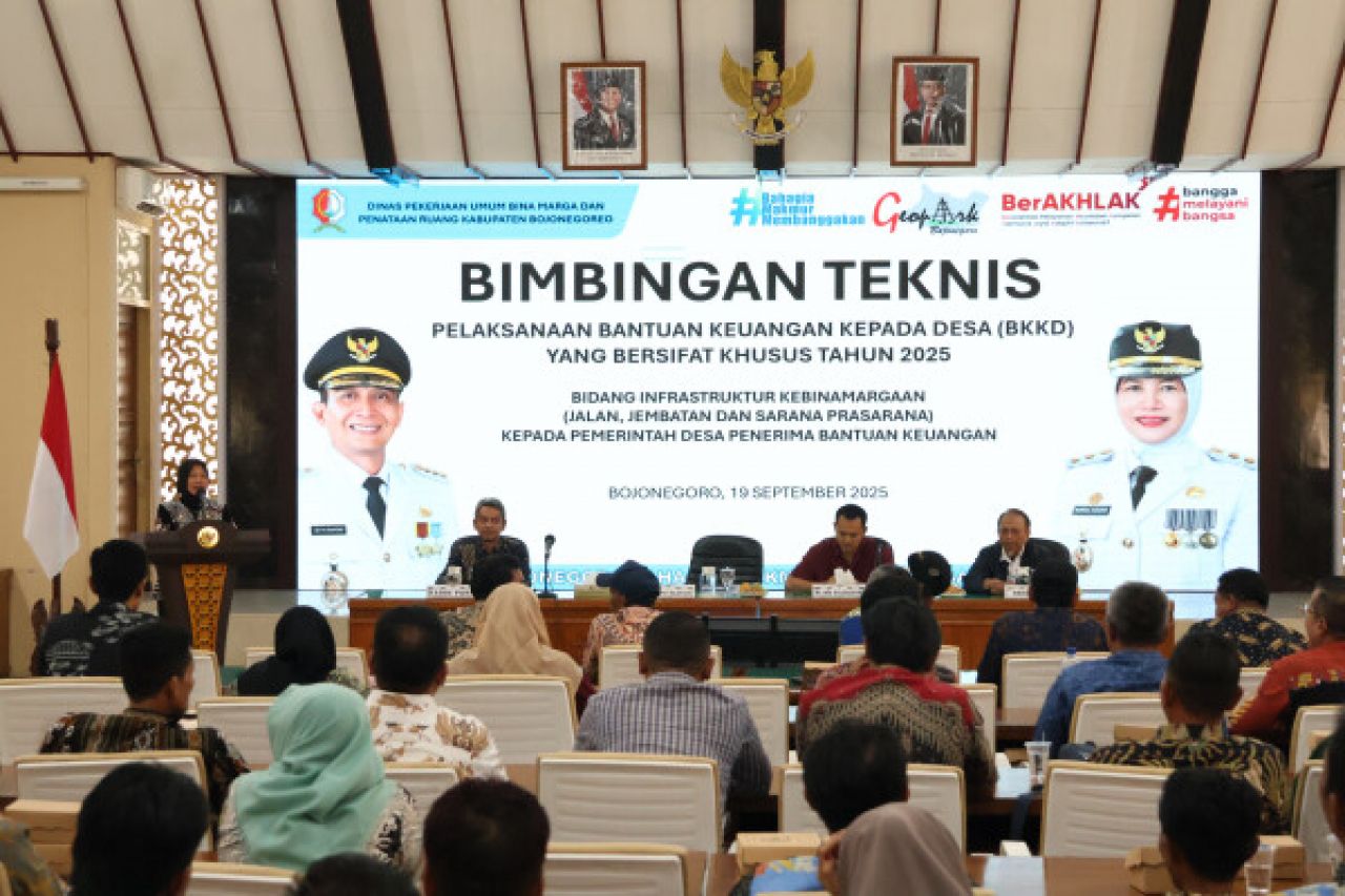 PEMKAB Bojonegoro Gelontorkan Rp 806 Miliar untuk Infrastruktur Desa, Prioritaskan Kesejahteraan Masyarakat