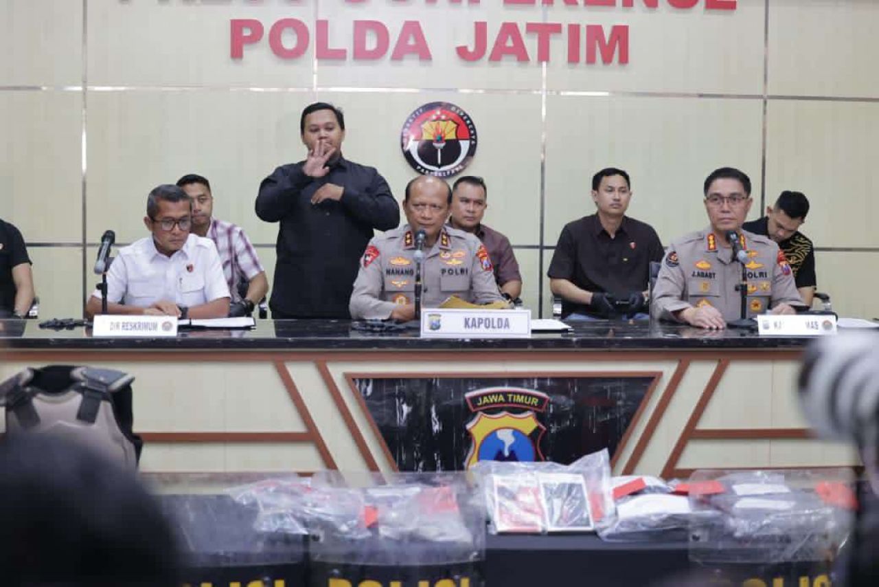 Polda Jatim Ungkap Aksi Anarkis: 997 Diamankan, 315 Jadi Tersangka