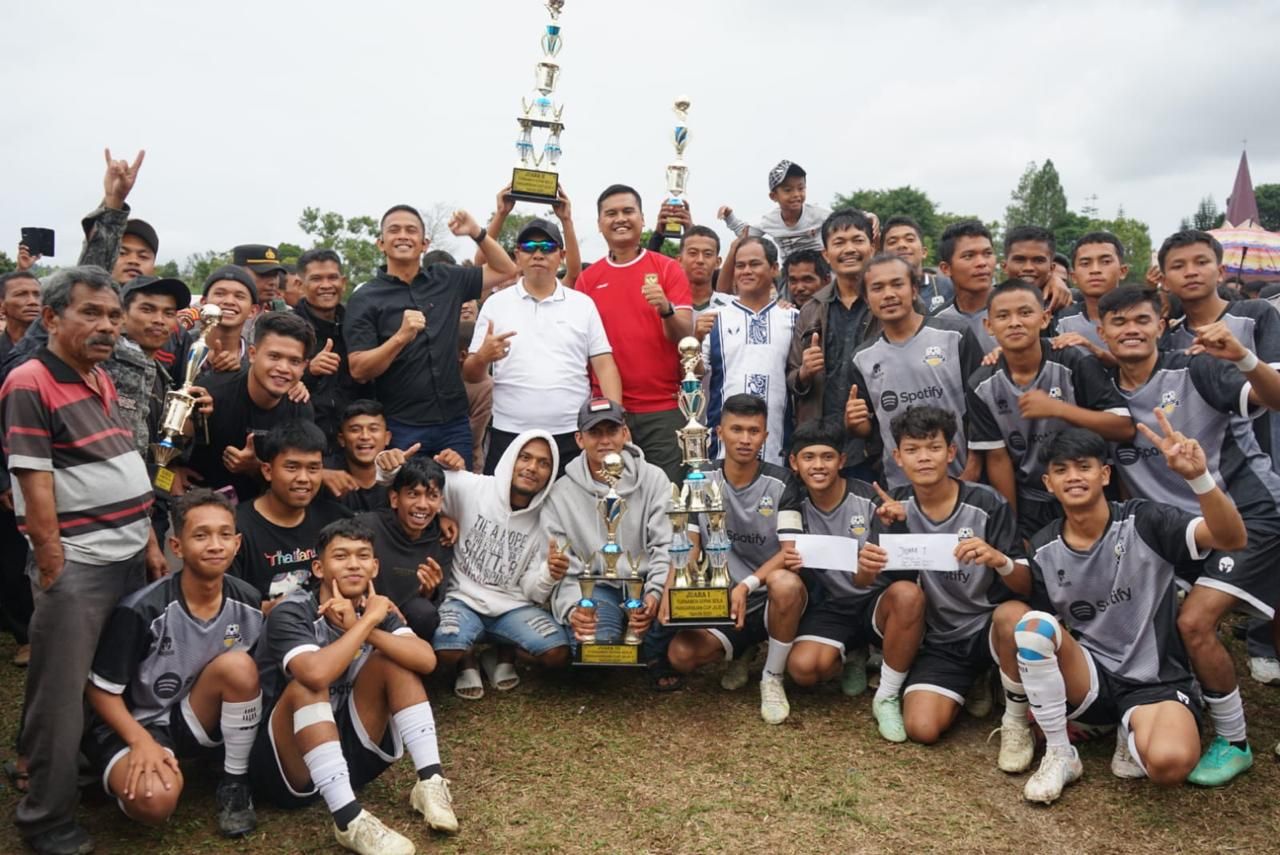Bupati Taput Hadiri Final Pangaribuan Cup 2025, Komitmen Dukung Pembinaan Atlet Muda Daerah
