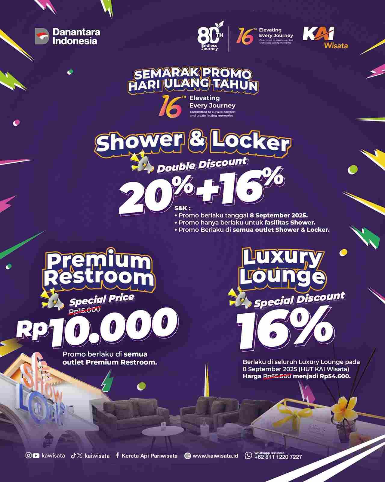 KAI Wisata Apresiasi Kesetiaan Pelanggan di Hari Pelanggan Nasional 2025