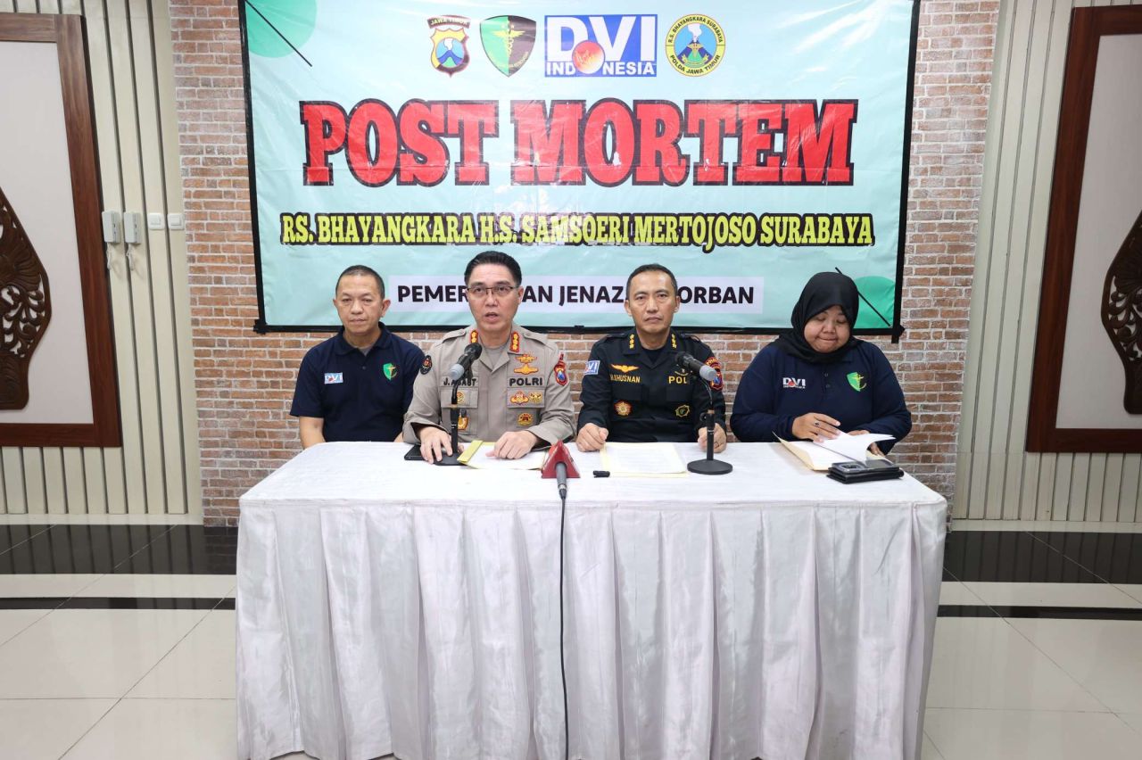 Polda Jatim Tegaskan Proses Hukum Tragedi Robohnya Bangunan Ponpes Al Khoziny