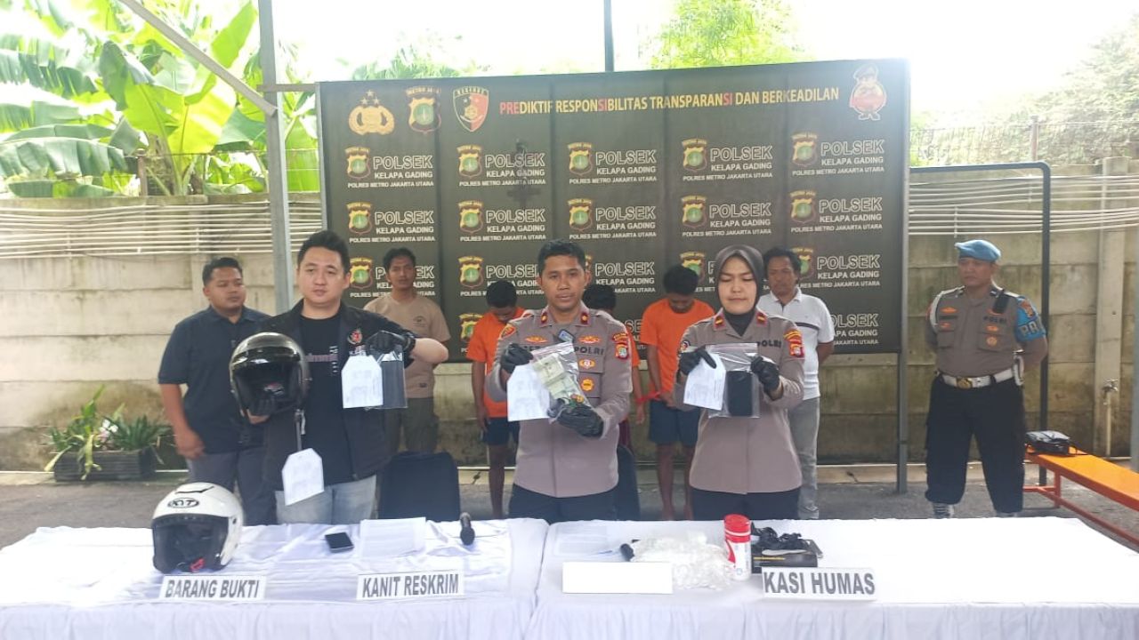 Polsek Kelapa Gading Bongkar Sindikat Penipuan Bermodus ‘Mata Elang Liar’