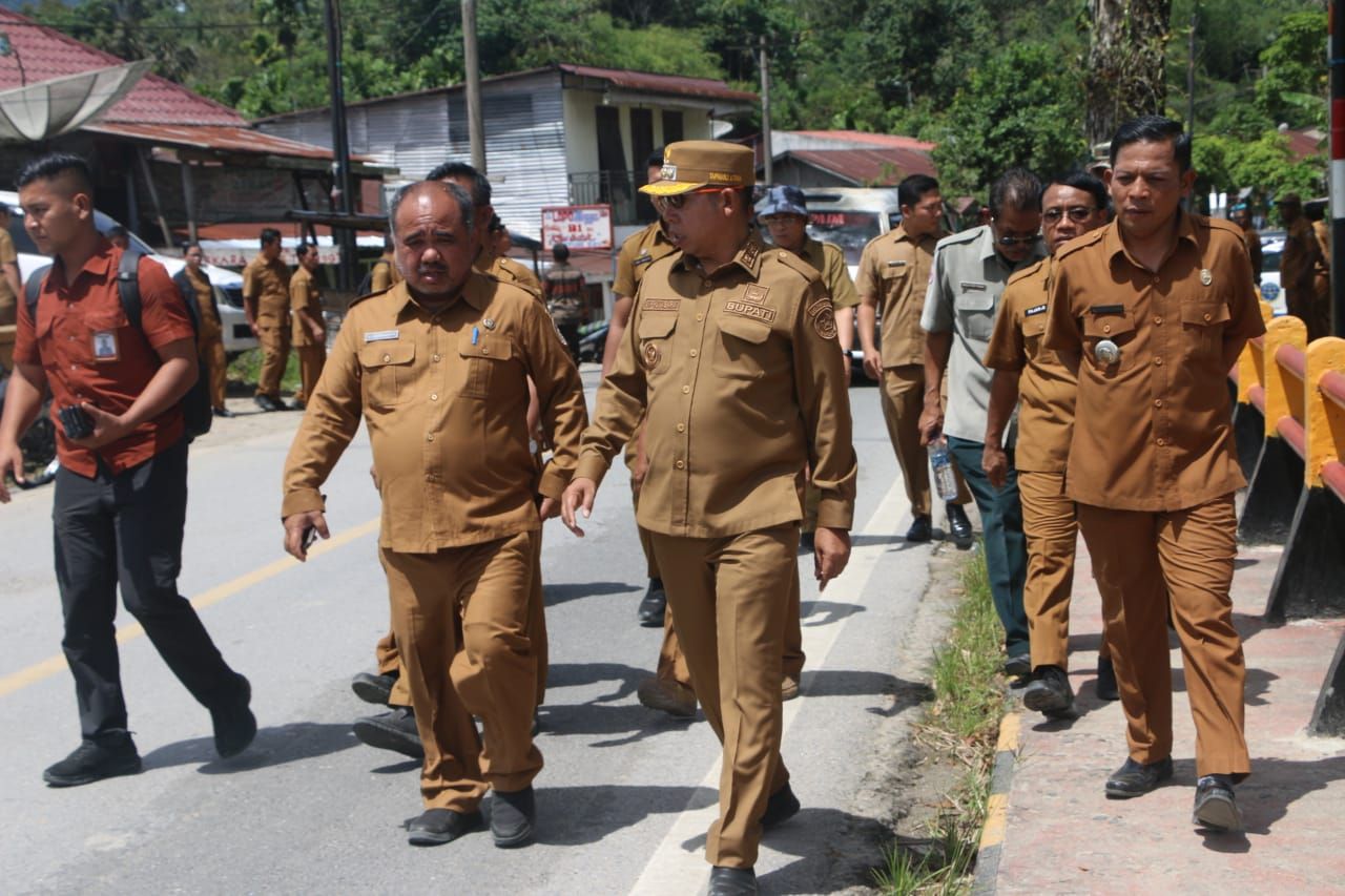 Bupati Taput Fokus Pulihkan Lahan Terdampak Banjir Sarulla Melalui Program Optimalisasi Lahan