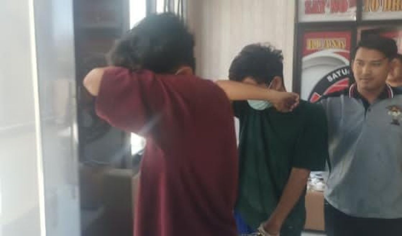 Polres Lamongan Ciduk Dua Mahasiswa Pengedar Sabu di Kos Jalan Veteran