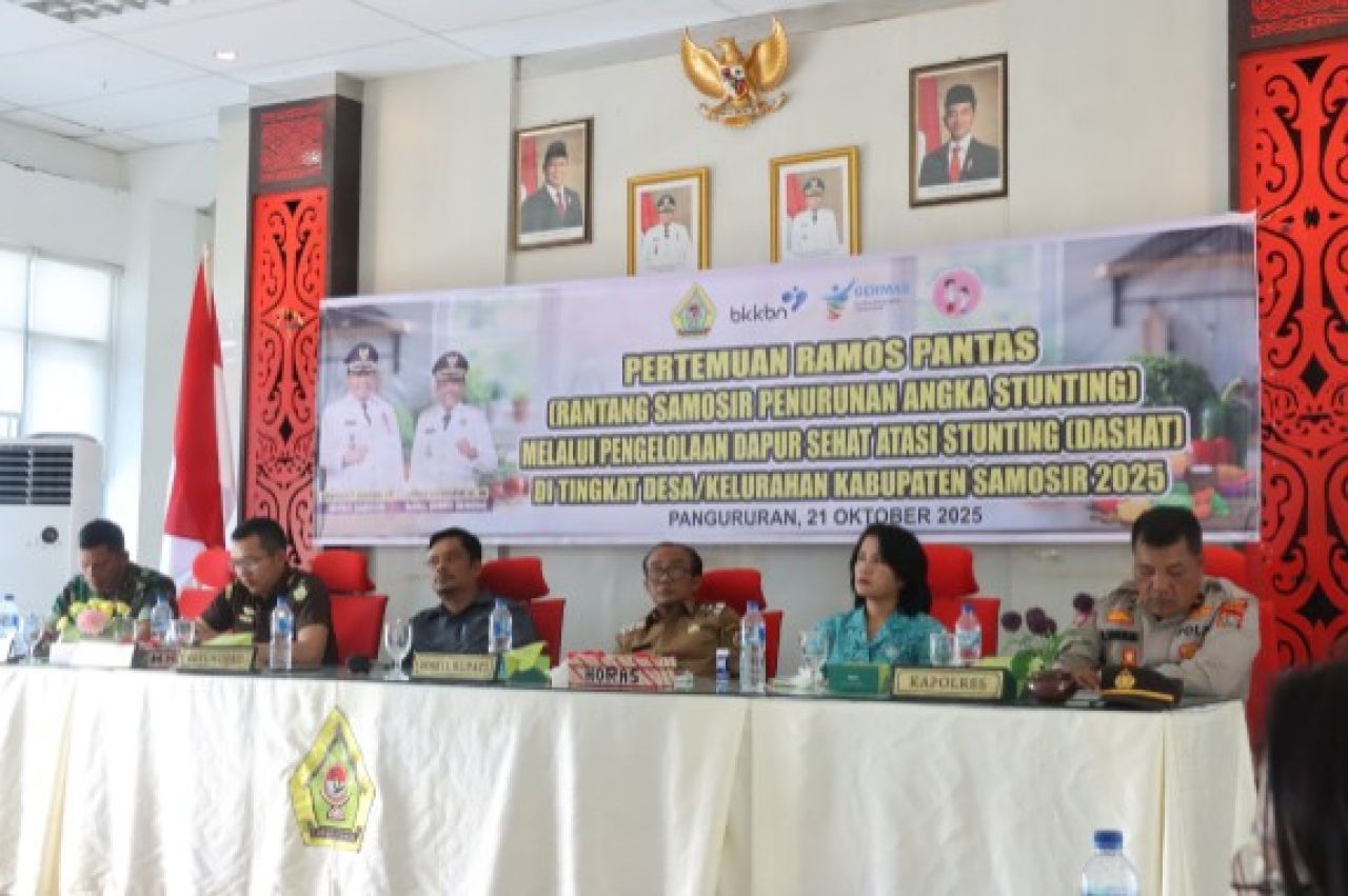Wabup Ariston Tua Sidauruk Dorong Ramos Pantas sebagai Program Strategis Menuju Samosir Bebas Stunting