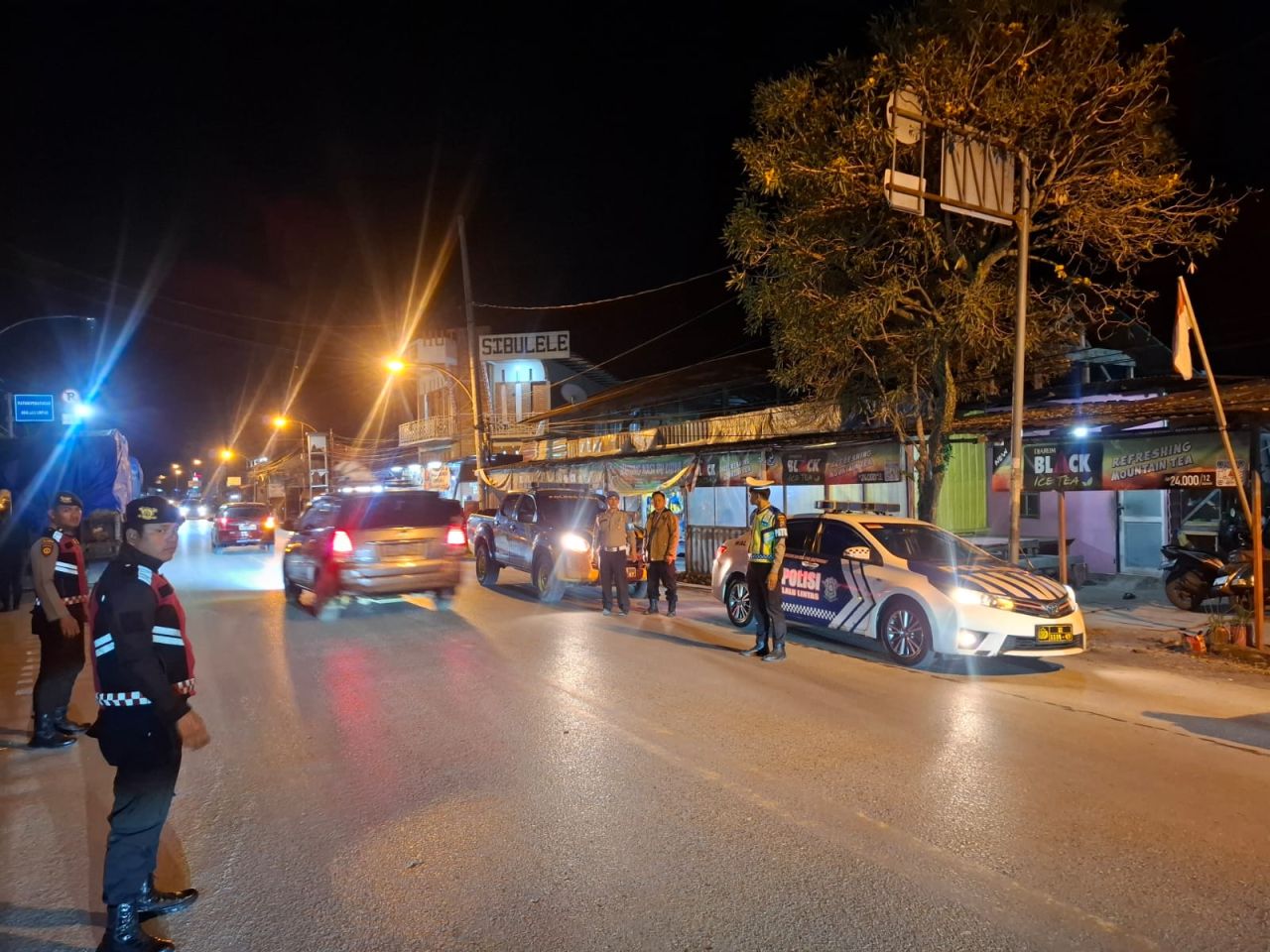 Patroli Blue Light Malam Hari Guna Ciptakan Rasa Aman dan Nyaman Ditengah Masyarakat