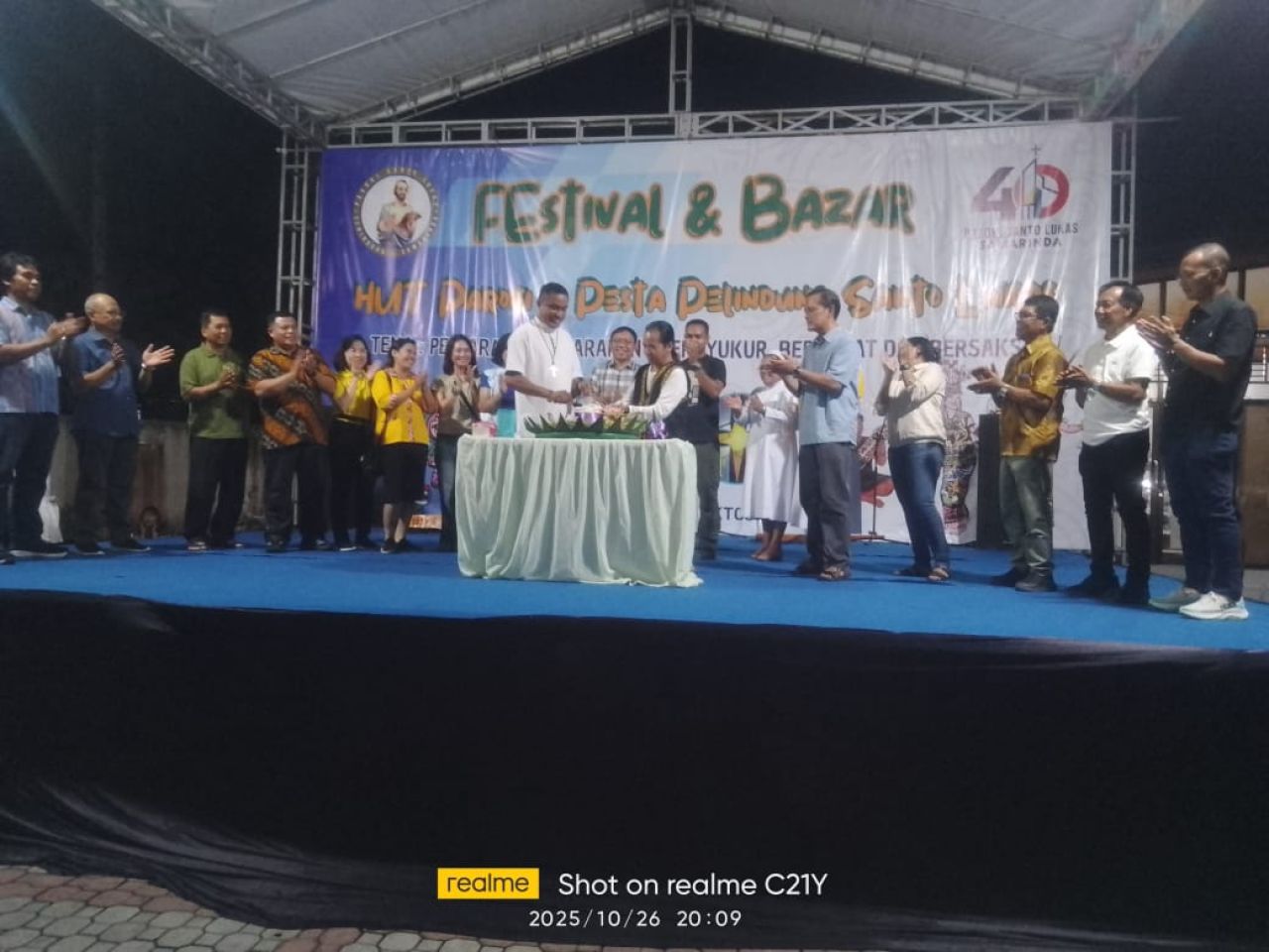 Meriah dan Bermakna, Paroki St. Lukas Samarinda Rayakan HUT ke-40 dengan Semangat Pembaruan Iman
