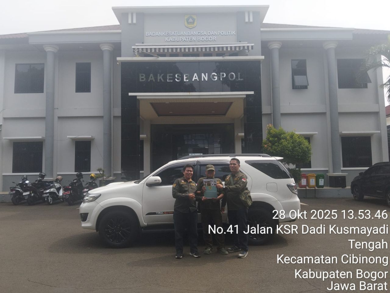 Akpersi DPC Bogor Resmi Terdaftar di Kesbangpol Kabupaten Bogor