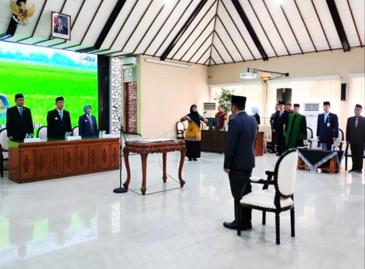 Edi Susanto Resmi Nahkodai Sekretariat Daerah Bojonegoro