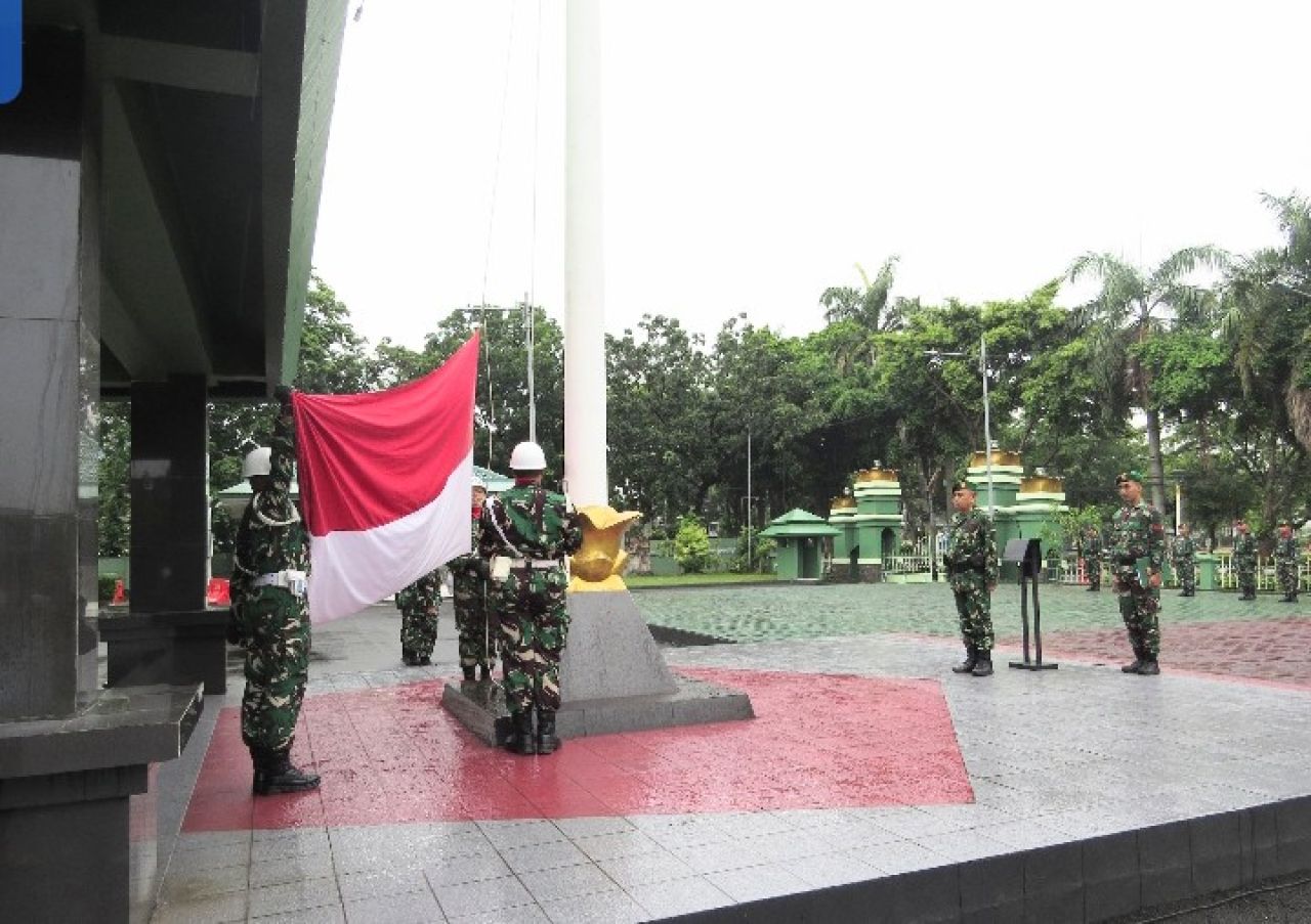 Pemuda Pemudi Bergerak, Indonesia Bersatu, Kodim 0505/JT Gelar Upacara Hari Sumpah Pemuda Tahun 2025