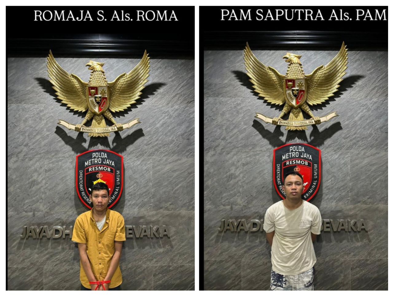 Kurang dari 24 Jam! Dua Pelaku Curanmor Penembak Hansip di Cakung Ditangkap Polisi