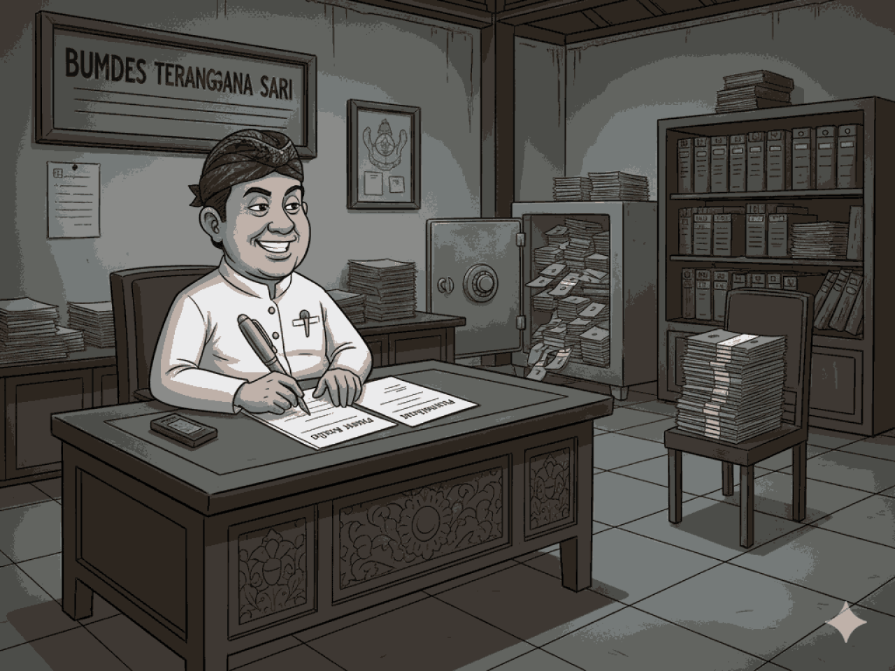 Modus Kredit Tanpa Jaminan: Ketua BUMDes Badung Didakwa Korupsi Dana Desa Rp 1,97 M, Diduga Libatkan Perbekel