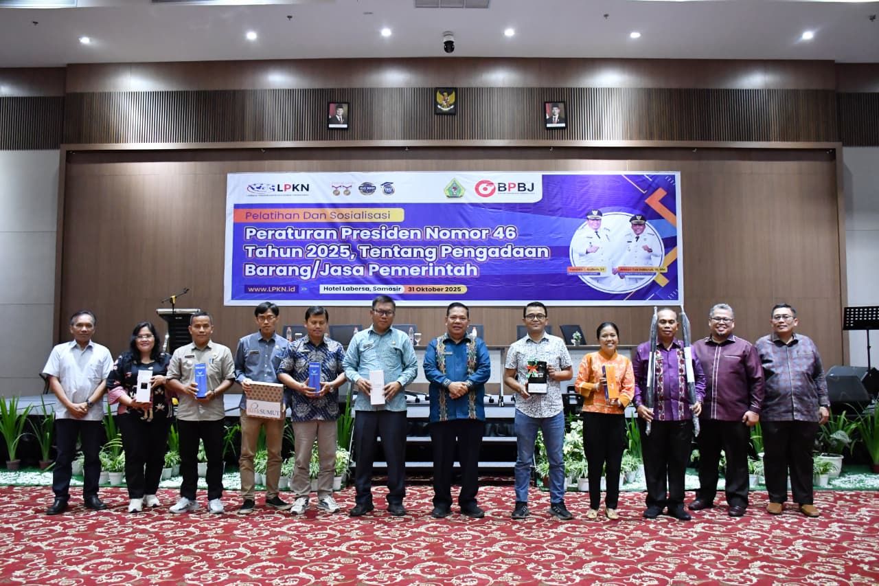 Pemkab Samosir Gelar Pelatihan dan Sosialisasi Perpres 46/2025, Tingkatkan Kualitas Aparatur