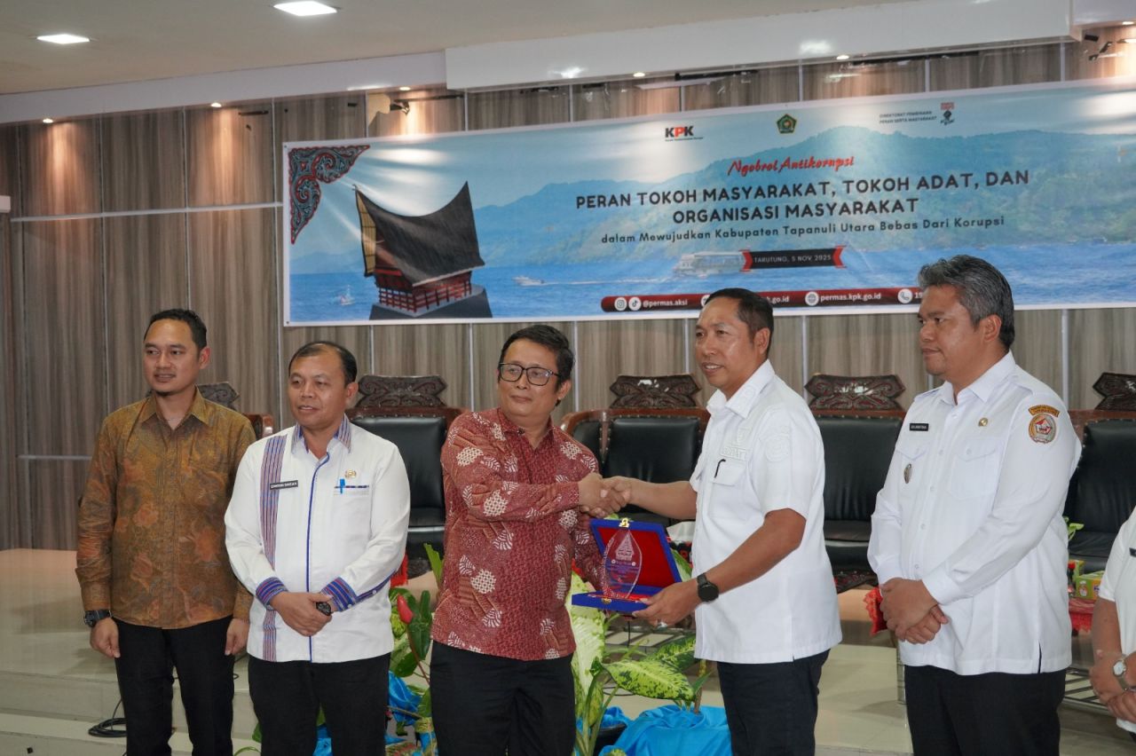 Pemkab Tapanuli Utara dan KPK RI Gelar Diseminasi Anti Korupsi