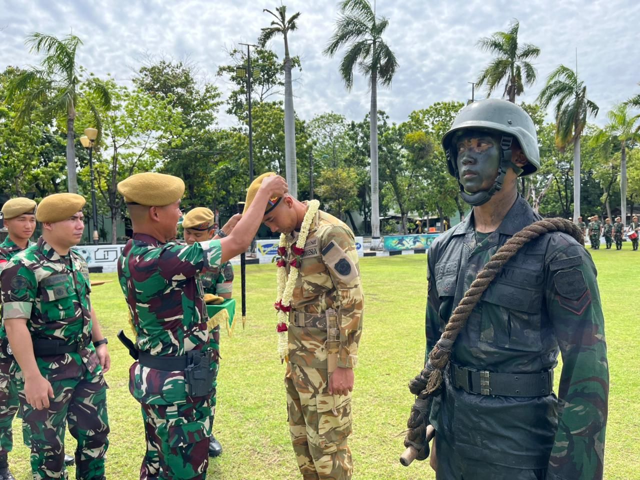 Prajurit Arhanud 6/BAY Pulang dengan Bangga Usai Jalankan Misi PBB di Republik Demokratik Kongo