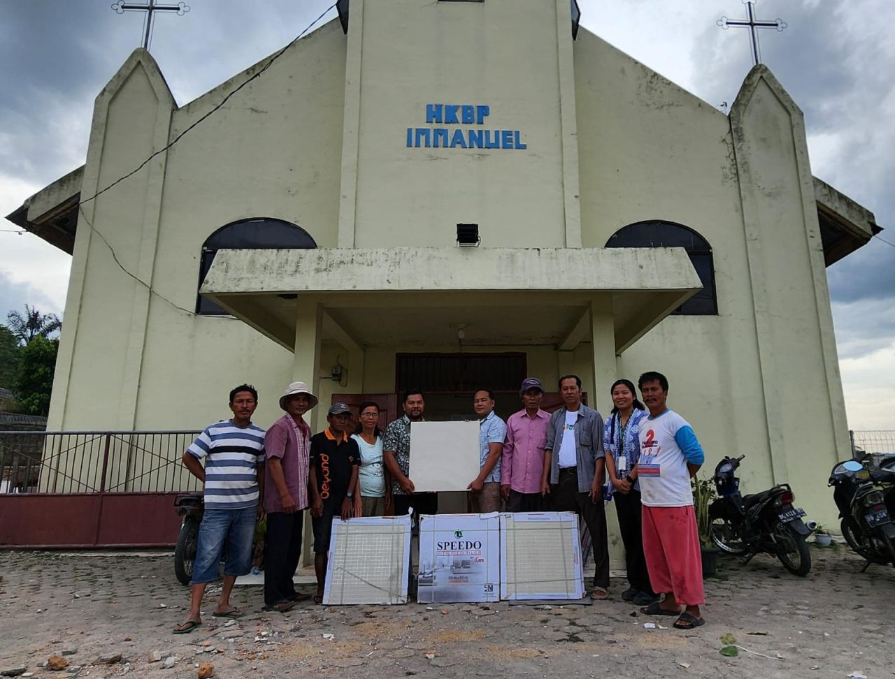Wujud Komitmen Sosial, PT TPL Dukung Renovasi Gereja HKBP di Toba