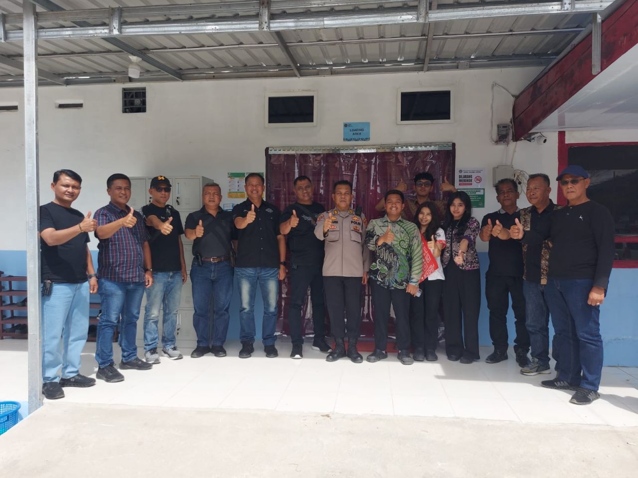 Pengecekan Persiapan Operasional Serta Uji Coba Memasak di SPPG Yayasan Kemala Bhayangkari Polres Toba