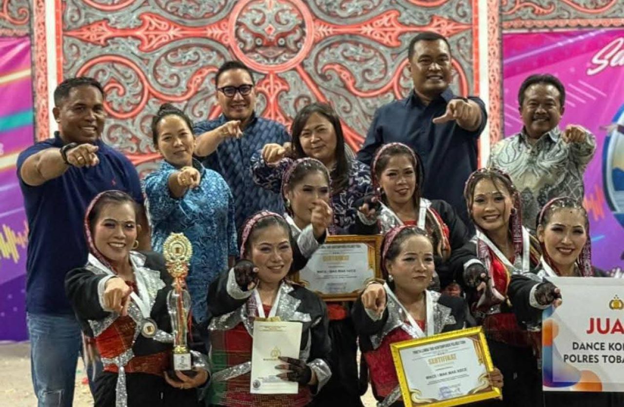 Kepala Rutan Kelas IIB Balige, David Nicolas Menghadiri Final Dance Kontemporer Kapolres Toba Cup 2025
