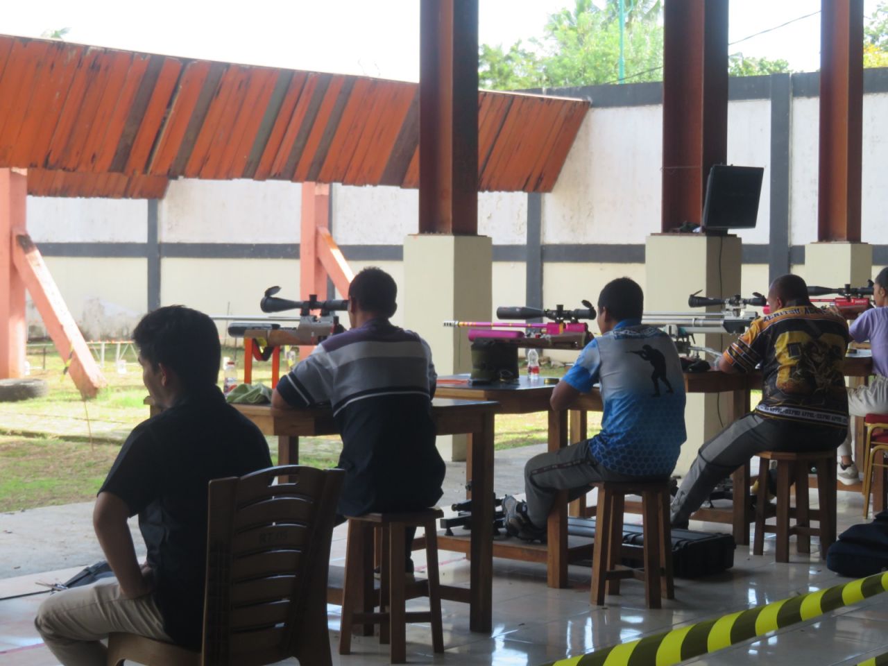 Korem 051/WKT dan Perbakin Kabupaten Bekasi Gelar Latihan Menembak Bersama