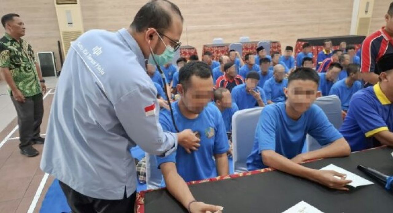 Layanan Kesehatan WBP Maksimalkan Program PKG di Lapas Kediri