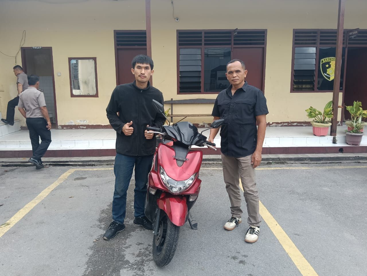 Motor Hilang Berhasil Ditemukan, Warga Apresiasi dan Sampaikan Terimakasih Kepada Polsek Balige