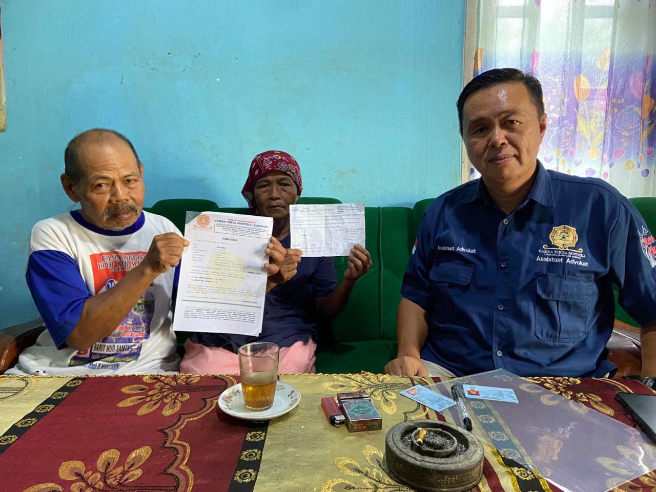 Didesak Ganti Agunan dan Diacam Akan Dilelang, Debitur BRI Doko Tunjuk LBH CAKRAM Sebagai Kuasa Hukum